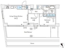 アリビオ学芸大学 310 間取り図