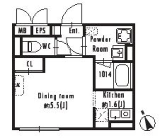 GRAN PASEO西新宿 (グランパセオ西新宿) 404 間取り図