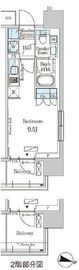 パークアクシス横濱高島町 213 間取り図