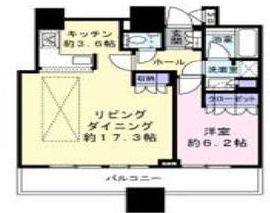 ステーションプラザタワー 27階 間取り図