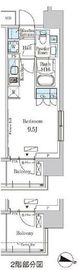 パークアクシス横濱高島町 813 間取り図