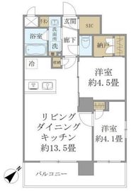 ステラコート川崎 905 間取り図