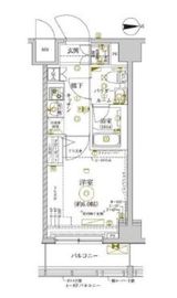 レアライズ新丸子 7階 間取り図
