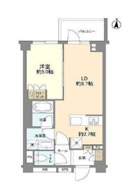 サンウッド中野上ノ原 2階 間取り図
