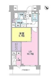ブローテ大倉山 513 間取り図