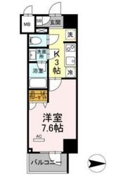 ディアーナ川崎 401 間取り図