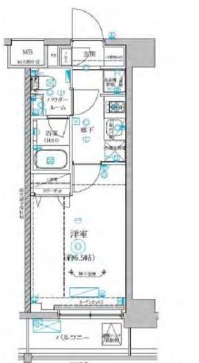 RELUXIA横濱東 (リルシア横濱東) 3階 間取り図