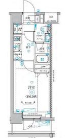 RELUXIA横濱東 (リルシア横濱東) 2階 間取り図