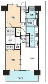 日神パレステージ横須賀中央 10階 間取り図