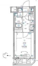 ディアレイシャス等々力 2階 間取り図
