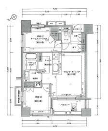 クリオ磯子 10階 間取り図