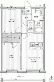 SYNCHRONICITY Musashino (シンクロニシティ武蔵野) 306 間取り図