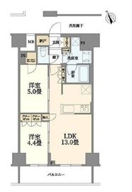 リビオ板橋駅前 7階 間取り図