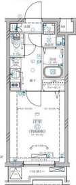 ディアレイシャス等々力 2階 間取り図
