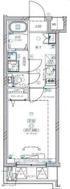 ディアレイシャス等々力 1階 間取り図