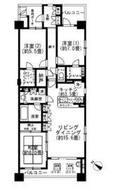 マイキャッスル八景島アクアシェーナ 4階 間取り図