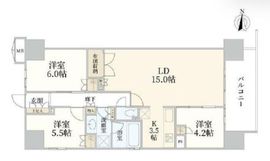 ポレスター本厚木セントラルパークス 15階 間取り図