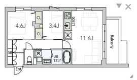 GranDuo西荻窪2 201 間取り図