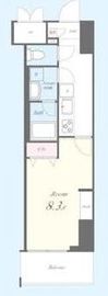 ラフィシア関内 707 間取り図