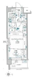 デュオステージ中山 2階 間取り図