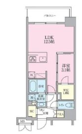 ルネサンスコート錦糸町Ⅱ 501 間取り図