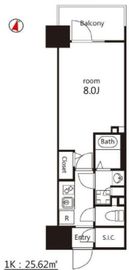 ルネサンスコート錦糸町Ⅱ 302 間取り図