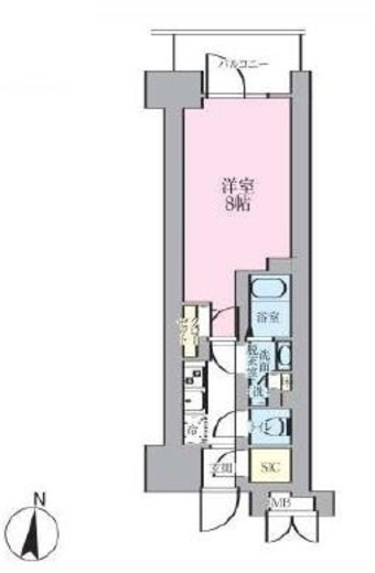 ルネサンスコート錦糸町Ⅱ 1102 間取り図