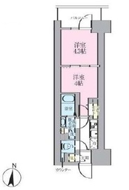 ルネサンスコート錦糸町Ⅱ 803 間取り図