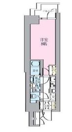 ルネサンスコート錦糸町Ⅱ 404 間取り図