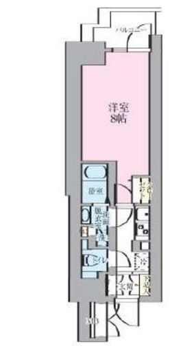 ルネサンスコート錦糸町Ⅱ 604 間取り図