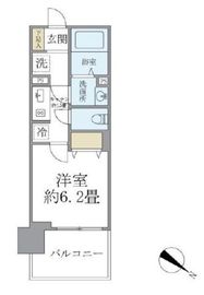フェルモ横浜桜木町 2階 間取り図