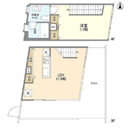 Rete tamaplaza 302 間取り図