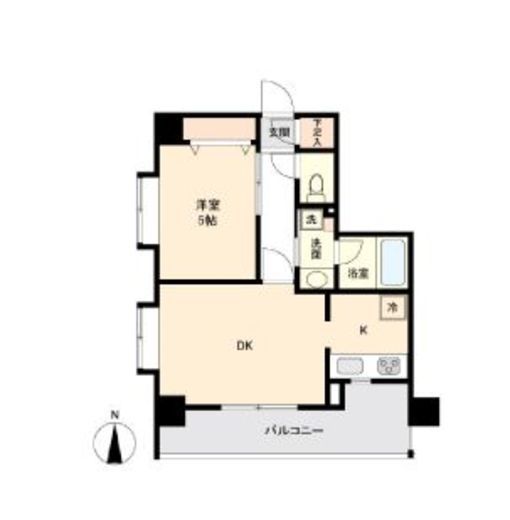 カッシア新高円寺 203 間取り図