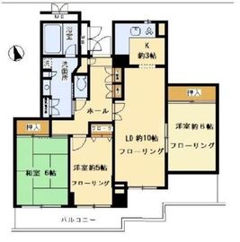 代官山アドレス ザ・レジデンス 9階 間取り図