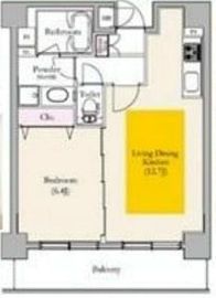 エスティメゾン錦糸町 602 間取り図