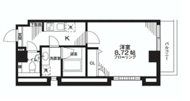 フォルトゥナ元麻布 401 間取り図