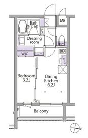 イプセ初台 205 間取り図