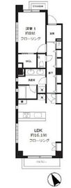 フォルトゥナ元麻布 302 間取り図