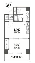 南青山ハウス 3階 間取り図