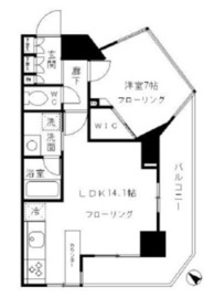 パークリュクス渋谷北参道mono 11階 間取り図