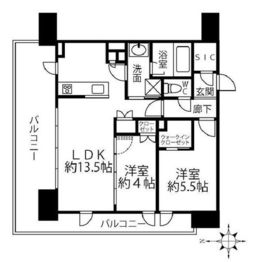 クリオレジダンス川崎南幸町 11階 間取り図