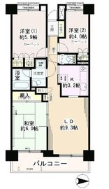 板橋パークホームズ 12階 間取り図