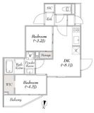 ルミーク本町イースト 204 間取り図