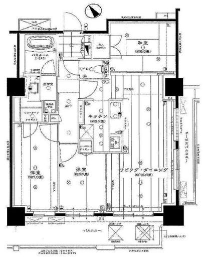 ライオンズタワー相模原ステーショングランデ 19階 間取り図