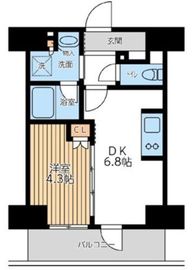 City Lux Tobe 1002 間取り図