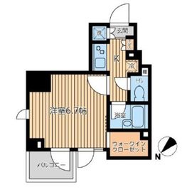 シティスパイア新川 302 間取り図