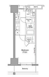 ザ・パークハビオ木場 611 間取り図