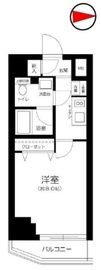 コンシェリア東京 AQUA VERT 1階 間取り図