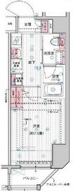 プレール・ドゥーク浜松町 2階 間取り図