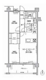 グランフェリシア経堂赤堤 2階 間取り図